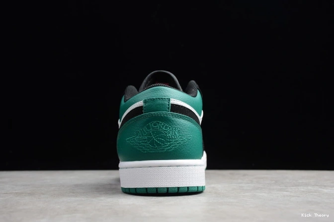Kicked Out Shoe Store Mystic 1 Low Jordan Black White Green Air 553558-113 0804